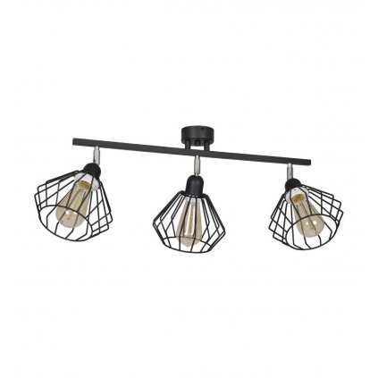 lampa sufitowa z drutu loft