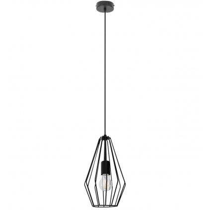 lampa wiszaca sufitowa loft zwis metalowa e27 drut