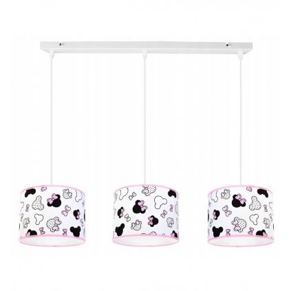 nowoczesna lampka dziecieca wiszaca z abazurami