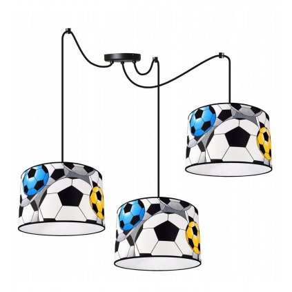 duza lampa dziecieca typu pajak pilkarska