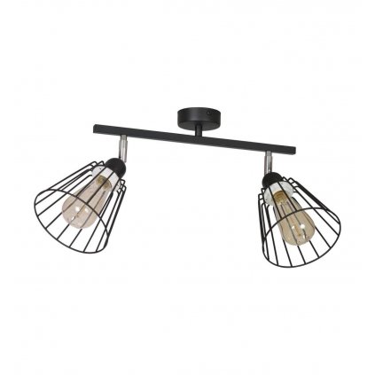 nowoczesna lampa wiszaca 2 plomienna loft
