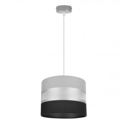 lampa wiszaca sufitowa z abazurem nowoczesna pojedyncza