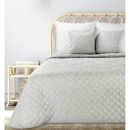 PŘEHOZ NA POSTEL LEN 1 170X210 CM BÉŽOVÁ