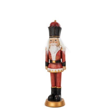 VÁNOČNÍ DEKORAČNÍ FIGURKA NUTCRACKER 18CM VÍCEBAREVNÁ