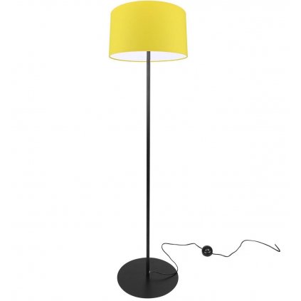 lampa stojaca z abazurem kolorowa nowoczesna led