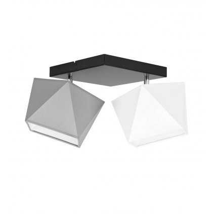 lampa abazur diament plafon wiele kolorow