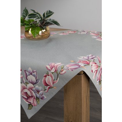 UBRUS POP 100X100 ŠEDÝ