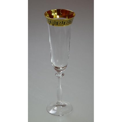 bohemia angela 190ml kieliszek verso gold 6 szt