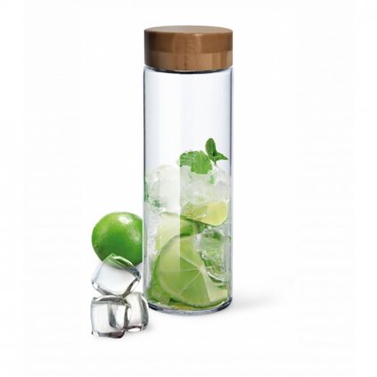 simax pure aqua butelka 1l z bambusowa zakretka