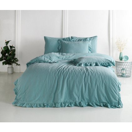 posciel bawelniana mineral blue 220x200 p stonewa