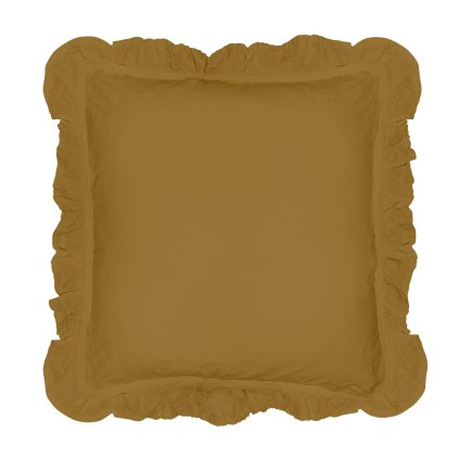 poszewka bawelniana komplet ecru olive 2x40x40 sto