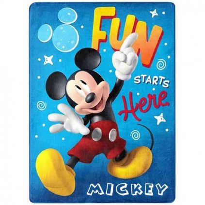 koc polarowy 100x140 myszka mickey