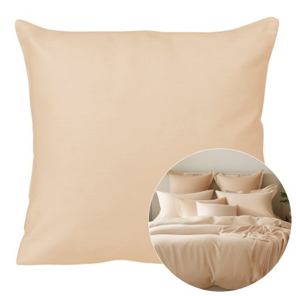 poszewka satyna bawelna jasny bez 044 40x40