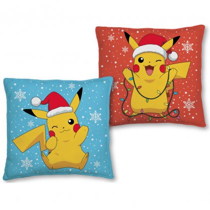 poduszka poliester 40x40 pikachu swieta