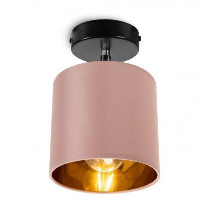 kinkiet dekoracyjny regulowany z abazurem materialowym gama