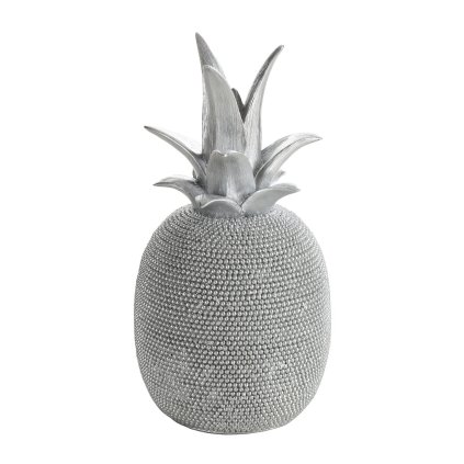 DEKORAČNÍ FIGURKA ELDO 11X11X22 CM STŘÍBRNÁ