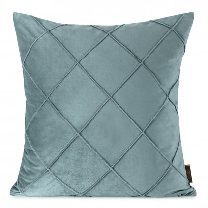 DEKORAČNÍ POVLAK NA POLŠTÁŘ NALA 2 45X45 CM SVĚTLEMODRÁ