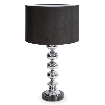 STOLNÍ LAMPA NIKI 36X23X61 CM ČERNÁ