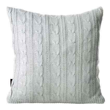 DEKORAČNÍ POVLAK NA POLŠTÁŘ AKRYL2 45X45 CM STŘÍBRNÁ