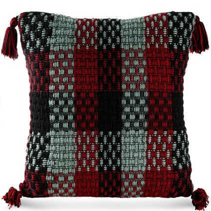 DEKORAČNÍ POVLAK NA POLŠTÁŘ HILAR 45X45 CM VZOROVANÁ