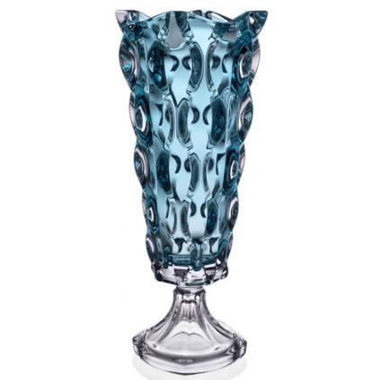 bohemia samba aquamarine wazon na nodze 405mm