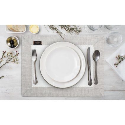 UBRUS EMMA 30X40 CM BÍLÝ