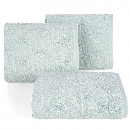 BAVLNĚNÝ RUČNÍK SENDI 50X90 CM MÁTOVÁ