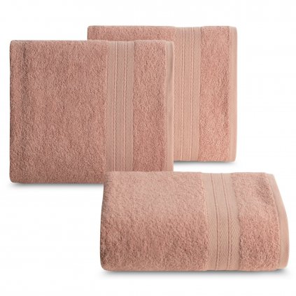 BAVLNĚNÝ RUČNÍK KAYA 30X50 CM PUDROVÁ