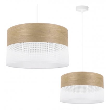 lampa wiszaca wood okragly abazurdo pokoju jadalni sypialni e27