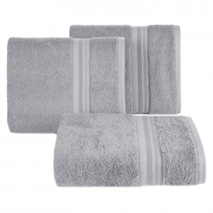 FROTÉ RUČNÍK ELEN 30X50 CM ŠEDÁ