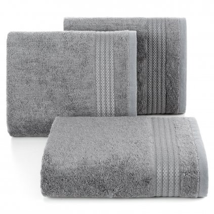 FROTÉ RUČNÍK LARIS 70X140 CM ŠEDÁ