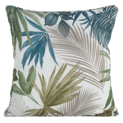 ZAHRADNÍ VODĚODOLNÝ POVLAK NA POLŠTÁŘ GARDEN6 45X45 CM LISTY