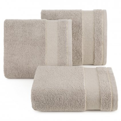 FROTÉ RUČNÍK NESSY 30X50 CM BÉŽOVÁ