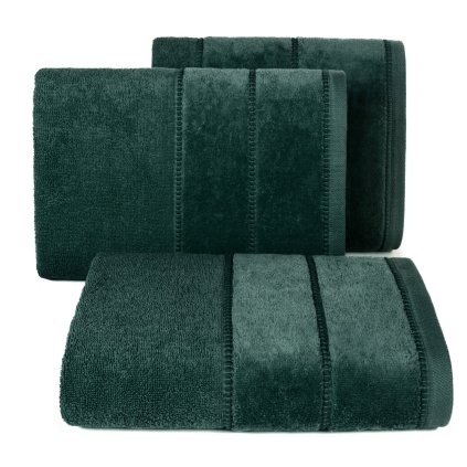 BAVLNĚNÝ RUČNÍK MARI11 70X140 CM ZELENÁ