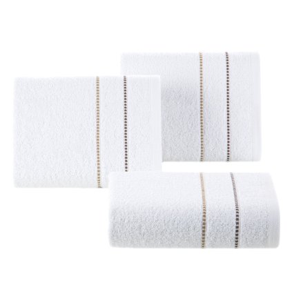 FROTÉ RUČNÍK SUZI 30X50 CM BÍLÁ