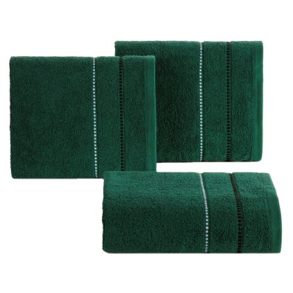 FROTÉ RUČNÍK SUZI 50X90 CM TMAVĚZELENÁ