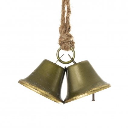VÁNOČNÍ DEKORACE BELL 7 CM ZLATÁ