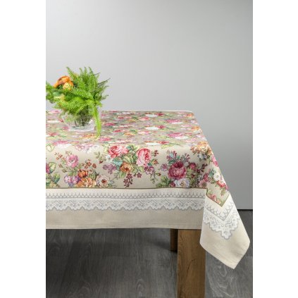 UBRUS OLI 140X180 CM VZOROVANÝ