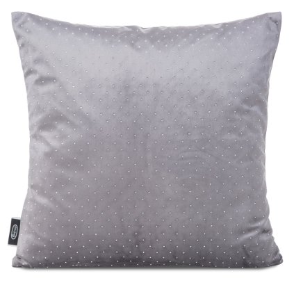 DEKORAČNÍ POVLAK NA POLŠTÁŘ ARIADNA 45X45 CM GRAFITOVÁ