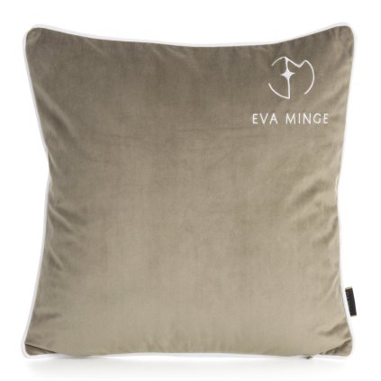 DEKORAČNÍ POVLAK NA POLŠTÁŘ EVA MINGE MS8 45X45 CM BÉŽOVÁ