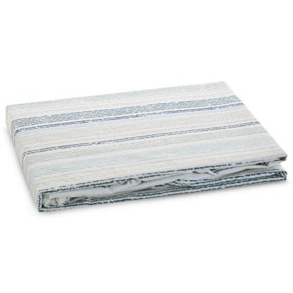 MAKOSATENOVÉ PROSTĚRADLO S GUMOU PRINT 160X200X30 CM VZOROVANÁ