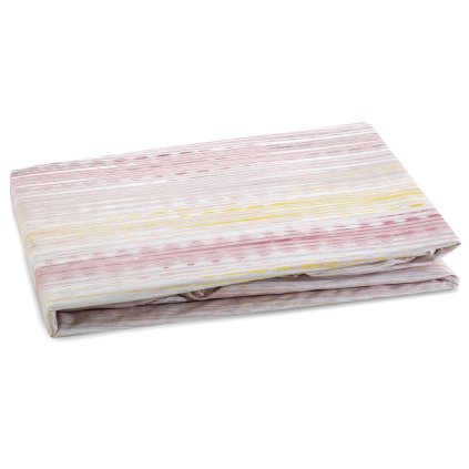 MAKOSATENOVÉ PROSTĚRADLO S GUMOU PRINT 160X200X30 CM VZOROVANÁ