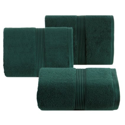 FROTÉ RUČNÍK MOLLY 30X50 CM ZELENÁ