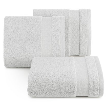 FROTÉ RUČNÍK NESSY 30X50 CM SVĚTLEŠEDÁ