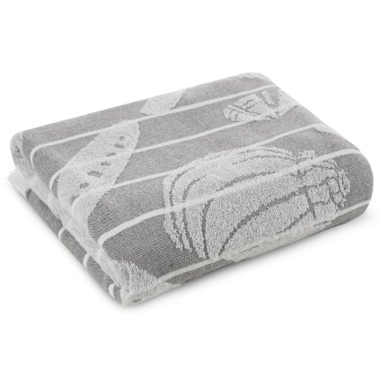 PLÁŽOVÁ OSUŠKA Z BAVLNY CAPRI 90X170 CM VZOROVANÁ