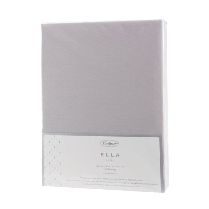 BAVLNĚNÉ PROSTĚRADLO S GUMOU ADELA 220X200X25 CM SVĚTLESIVA