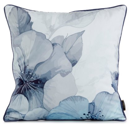 DEKORAČNÍ POVLAK NA POLŠTÁŘ VELVET 132 45X45 CM KVĚTY