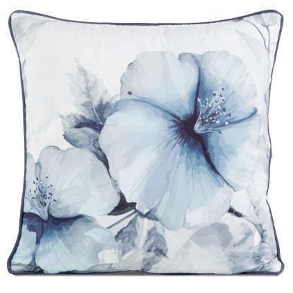 DEKORAČNÍ POVLAK NA POLŠTÁŘ VELVET 141 45X45 CM KVĚTY