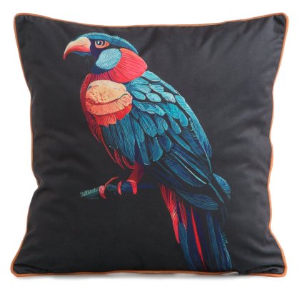 DEKORAČNÍ POVLAK NA POLŠTÁŘ VELVET 136 45X45 CM VZOROVANÁ