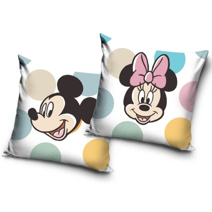 poszewka velvet 40x40 mickey i minnie